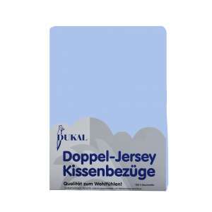 Doppel-Jersey-Kissenbezug 100 % Baumwolle Gr. 42 x 72 cm 603 ciel