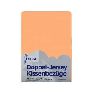 Doppel-Jersey-Kissenbezug 100 % Baumwolle Gr. 42 x 72 cm 623 apricot