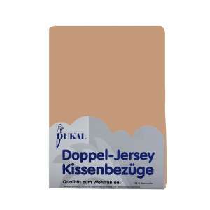 Doppel-Jersey-Kissenbezug 100 % Baumwolle Gr. 42 x 72 cm 688 camel