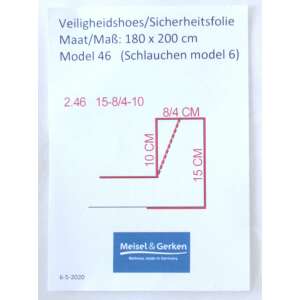 Sicherheitsfolie M6/7 100 210