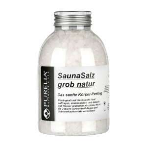 PURELIA Sauna Salz - Peelingsalz natur, grob